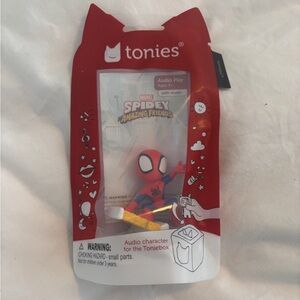 Tonies NIB Spidey Amazing Friends Audio Play Toy - Red